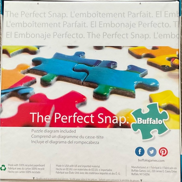 NIB - Buffalo Games “Pixels & Pizza” 1000 piece puzzle - Picture 2 of 3